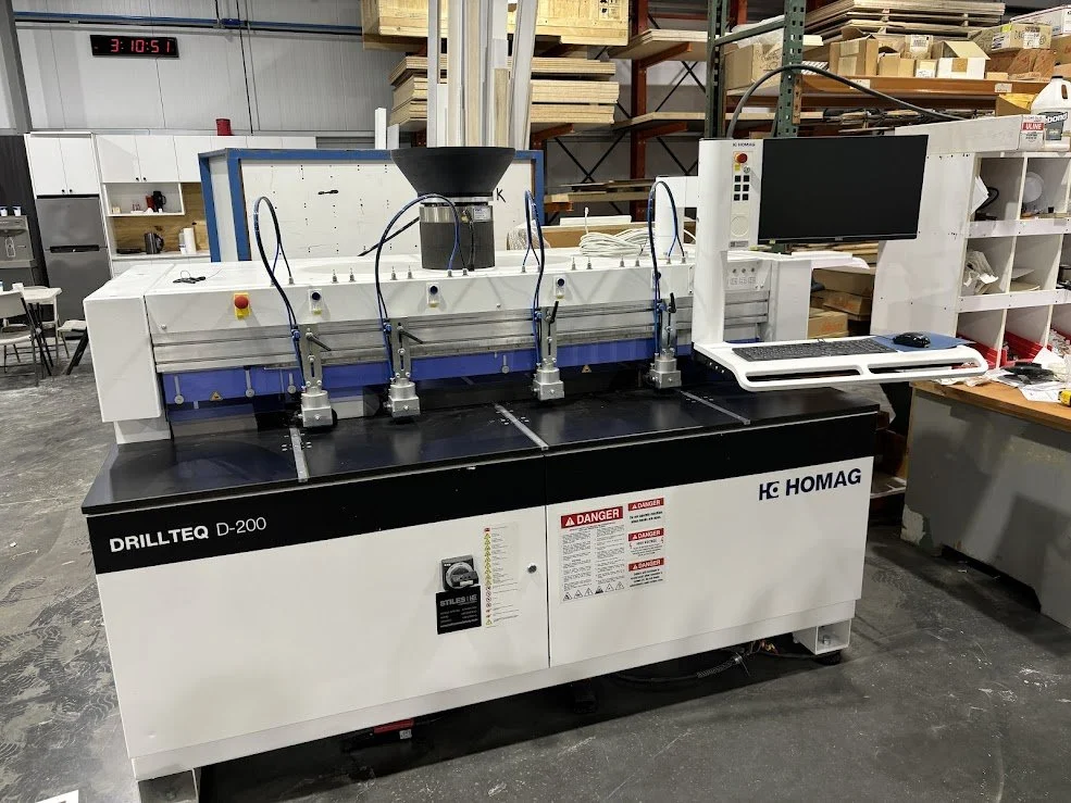 Homag Drillteq D200 Drill & Dowel Inserter. Year 2020 — LIMZ
